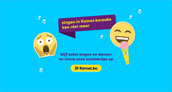 Desktop Screenshot of karaoke.ketnet.be
