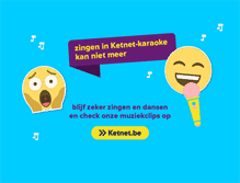 Tablet Screenshot of karaoke.ketnet.be